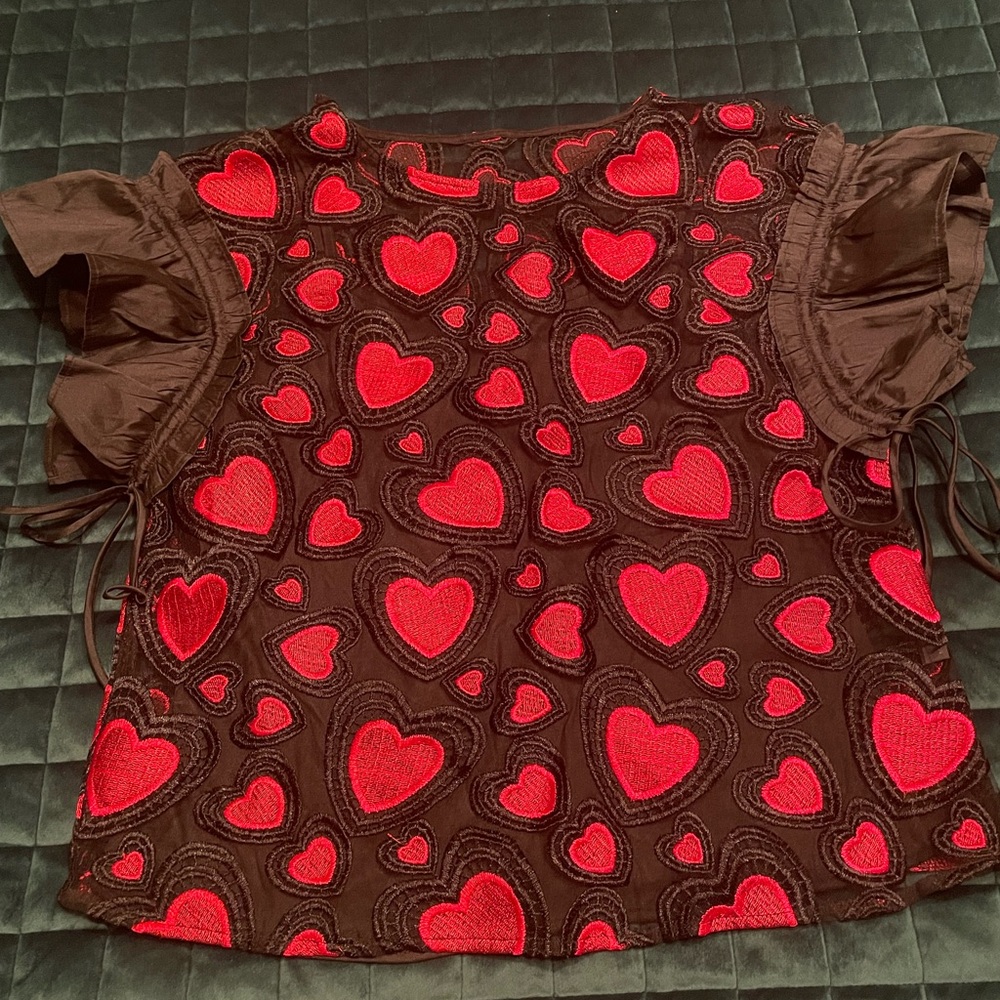 ❤️Eva Franco KIMBRA HEART top size medium